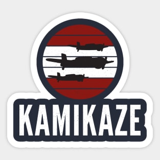 Kamikaze 1941 World War Planes Sticker